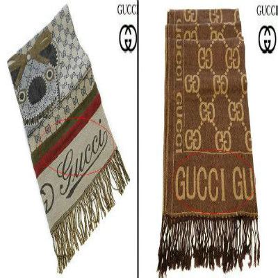 fake gucci scarf uk|how to authenticate gucci scarf.